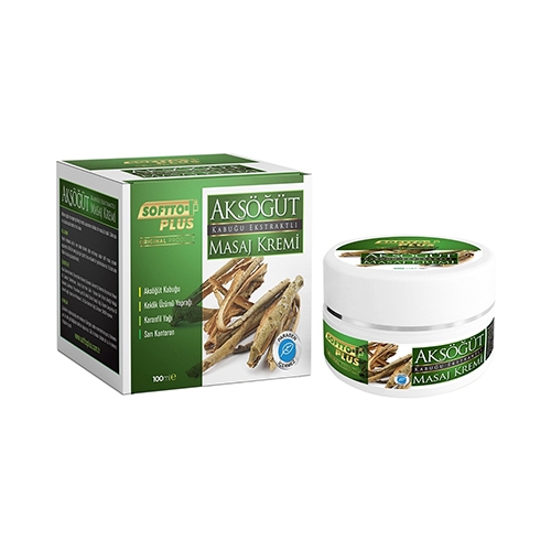 Softto Plus Aksöğüt Kabuğu Ekstraktlı Masaj Kremi 100 ml
