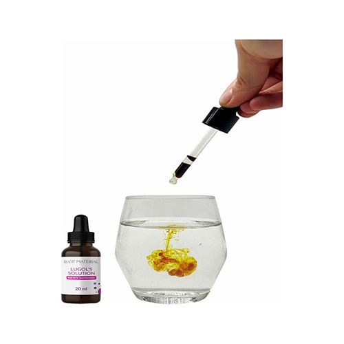 Raw Material Lugol’s Solution İyot %5 Damla 20 ml