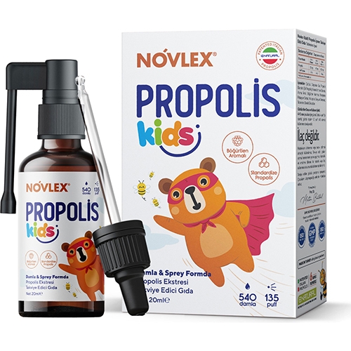 Novlex Kids Propolis  Sprey & Damla 20ml