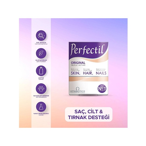Perfecti Saç Cilt Tırnak Sağlığı Vitamini 30 Tablet